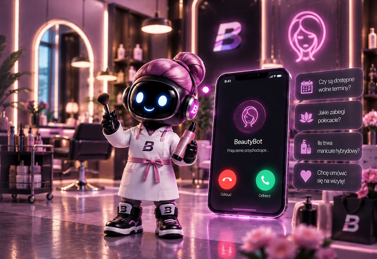 BeautyBot - voicebot dla salonów fryzjerskich i kosmetycznych