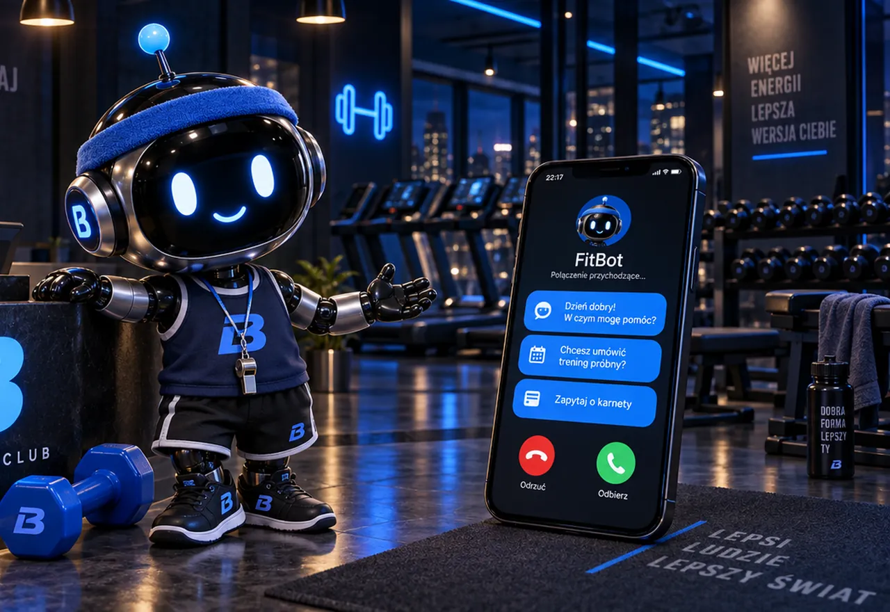 FitBot - voicebot dla siłowni i klubów fitness