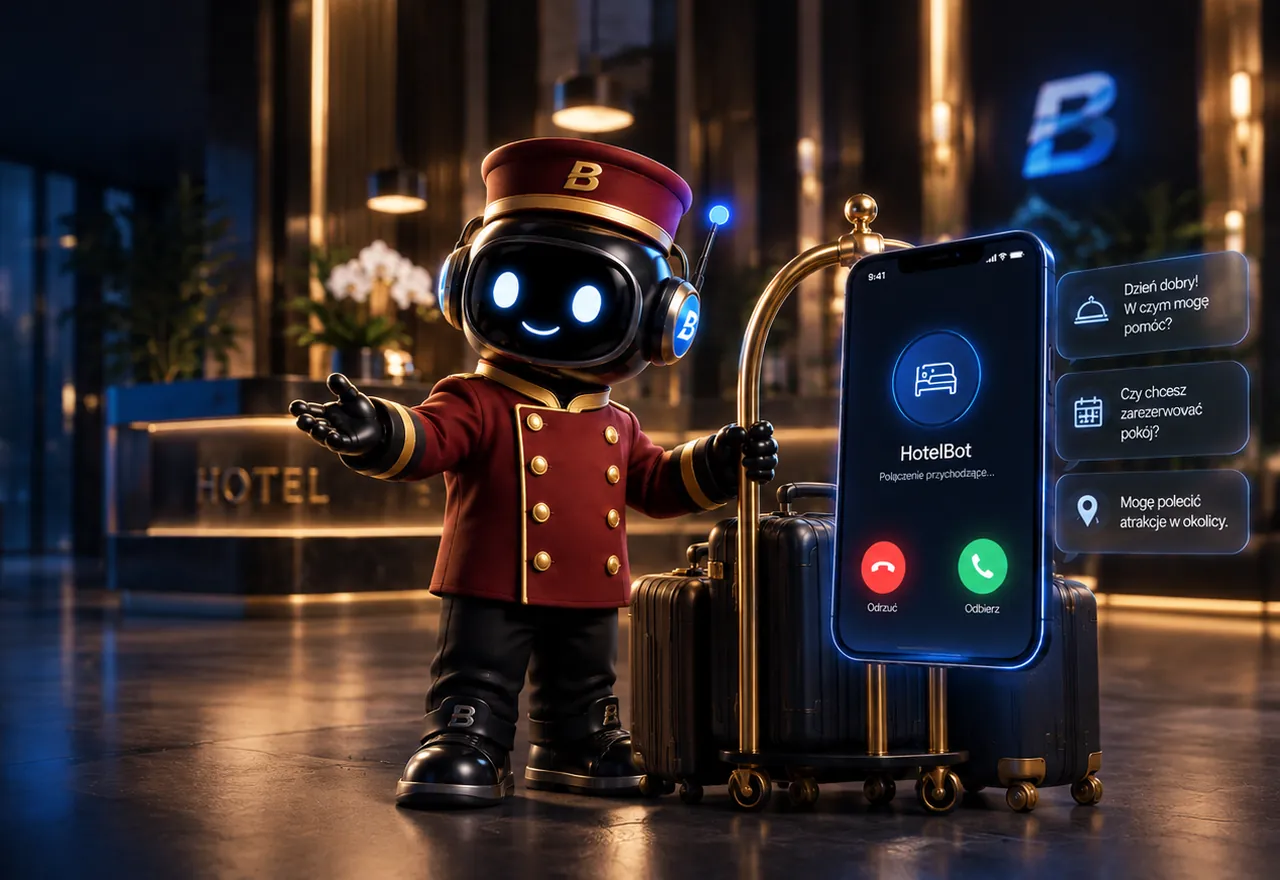 HotelBot - voicebot dla hoteli i obiektów noclegowych